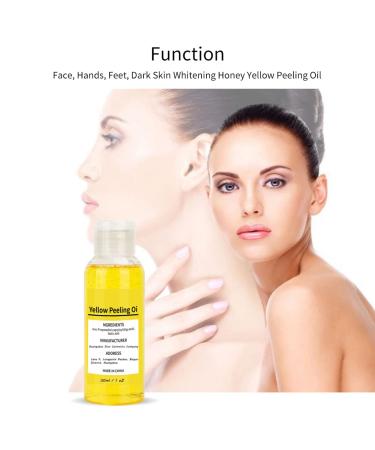 Natural Body Peeling Oil for Women - Moisturizing Yellow Peeling Butter & Scrub 50ml - Nourishing Skin Care for All Skin Types - Buy Online on GoSupps.com
