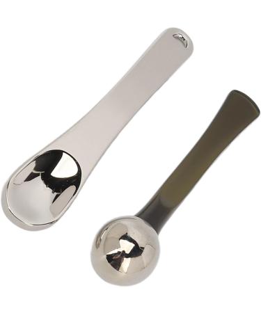 Brrnoo Eye Cream Applicator Tool Zinc Alloy Eye Roller Ball for Serum Application Massage Stick Beauty Scoop Dispenser with Cooling Massager Function - Buy Online on GoSupps.com
