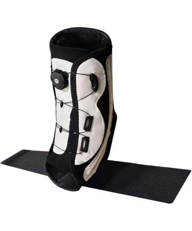 FoRes Foot Drop Orthosis Adjustable Ankle Support Brace Men Women Sport Orthosis Ankle Protector Strap With Splint Stabilizer For Injury Recovery Reduce Foot Swelling (Size : Medium)