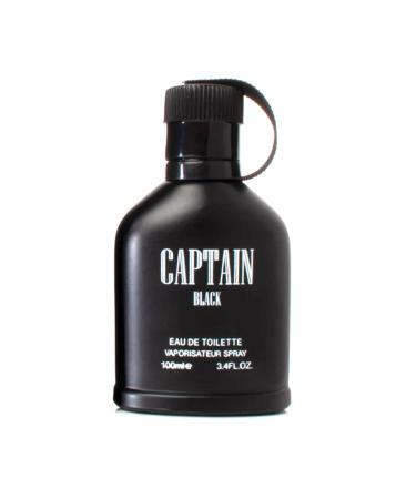 Captain Black Men Perfume 3.4 Fl Oz Eau De Parfum Vaporisateur Spray Long Lasting Oil France lavender musk Lemon - Buy Online on GoSupps.com