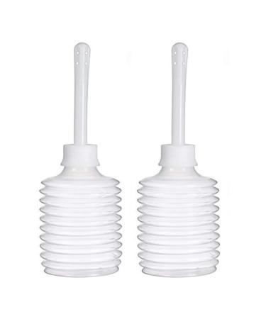 Exceart 2 pcs. 180ml cleaning sound applawliker Knallistier shower applicators Portable enema applicators for cleaning applications