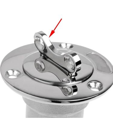 2pcs Boat Gas Cap Key - 316 Stainless Steel Replacement Key for Marine Bayliner Fuel/Water Tank - Style1 - Buy Online on GoSupps.com