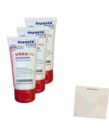 Numis Med Urea 10% Hand Cream 3-Pack (3x75ml) | Hydrating Moisturizer for Dry Skin | International Shipping Available - Buy Online on GoSupps.com