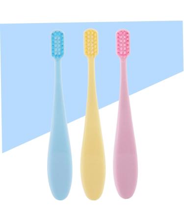 Minkissy 18-Part Infant Toothbrush Set | Soft Fur Children's Cleaning Brushes & Travel Tongue Scraper in Earth Colors - Buy Online on GoSupps.com