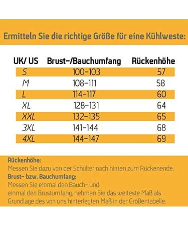 Aqua Coolkeeper Cooling Vest | Neon Yellow Reflective Work Safety Vest - Size M | Enhanced Comfort & Safety for International Shipping - Buy Online on GoSupps.com