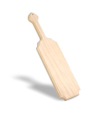 Pllieay 15 Inch Unfinished Wooden Paddle  Greek Fraternity Paddle  Solid Pine Wood Paddle  Wooden Frat Paddle  Natural Color Craft Wood Ideal for DIY Home Decoration