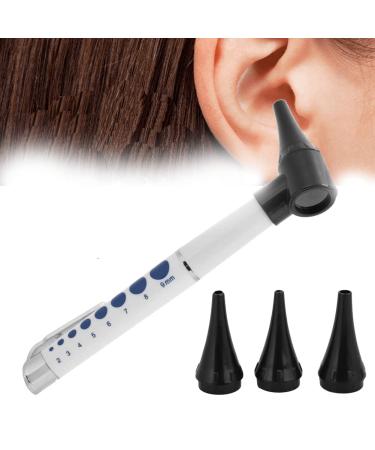 Otoscope Ear Care Magnifying Lens Led Light Flashlight Diagnostic Instrument Ear Wax Removal Tool for Observing Ear Wax Color  the Amount of Ear Wax