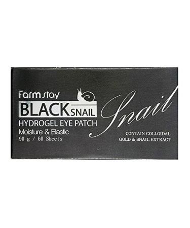 Buy Farm Stay Black Snail Hydrogel Eye Patch - 90g 60 Sheets | Anti-Aging & Moisturizing Eye Care | International Shipping Available - Buy Online on GoSupps.com