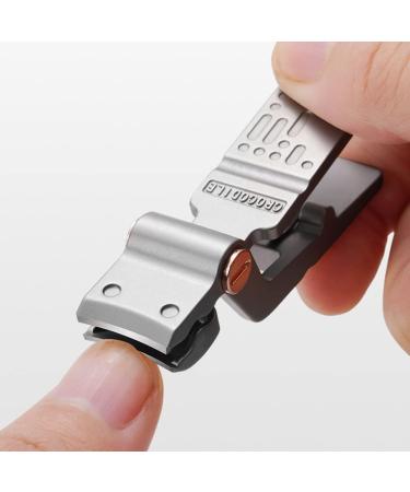 Stainless Steel Alligator Bionic Nail Clipper - Large Opening Anti-Splash Design - Perfect for Travel and Home Use - Buy Online on GoSupps.com