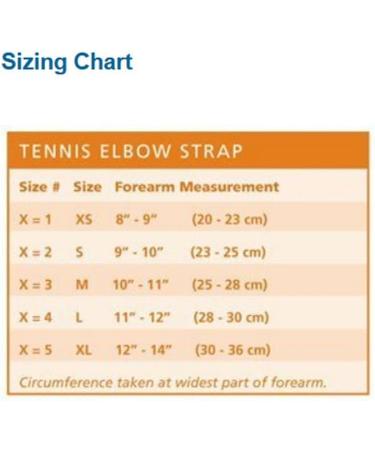 Buy Breg Tennis Elbow Strap - Large | International Shipping Available | Pain Relief & Support - Buy Online on GoSupps.com