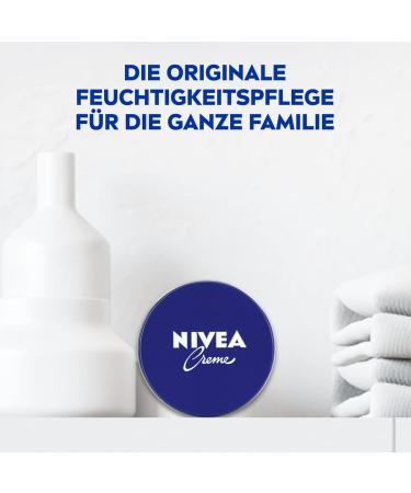 Nivea Cream Can 150ml - Classic Moisturizer for All Skin Types Nourishing Eucerite - Rich Skin Cream (1 Pack) - International Shipping - Buy Online on GoSupps.com
