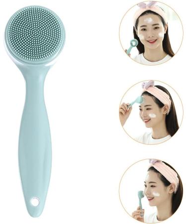 Milist Silicone Face Cleaning Brush Set Manual Rubber Peeling & Pore Cleansing Pad for Blackhead Removal & Face Massage - Buy Online on GoSupps.com