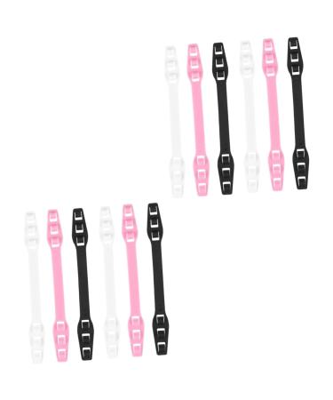 Healeved 12 STK Mask accessories not wired hook earring ear head list the ear rope type of earrings Face cover ear belt facial cover fear slippery ring clamp child 16x1.7cmx2pcs
