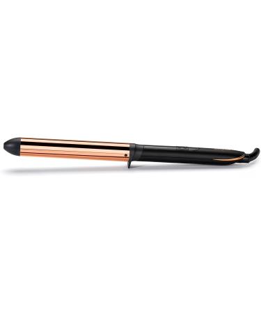 BaByliss Titanium Brilliance Waves Wand - 28mm True-Titanium Barrel - Fast Heat Up - Black - Buy Online on GoSupps.com