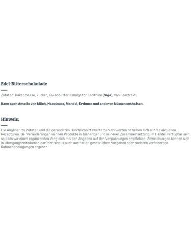  merci merci Precious Bitter Table Chocolate (15 x 100 g) / 4 small thin pouches - Buy Online on GoSupps.com