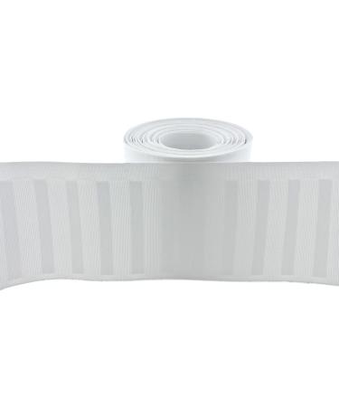 Pure White Deep Pinch Pleat Tape - 20 Yards | High-Quality Drapery Supplies - Buy Online on GoSupps.com