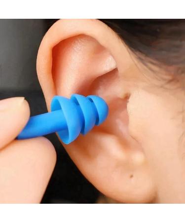 tesrgre Soft Silicone Earplugs Waterproof Swimming Ear Plugs Reusable Noise Reduction Sleeping Ear Plugs Hearing Protector - Buy Online on GoSupps.com