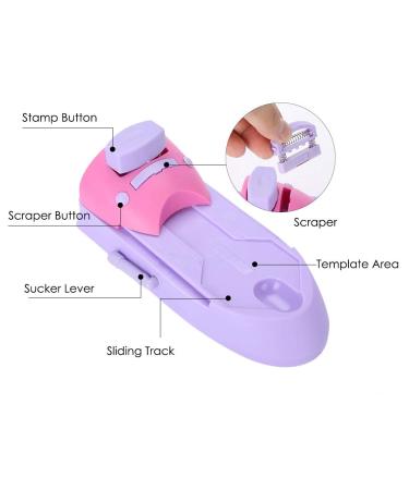 Nikou Nail Art DIY Pattern Printing - Professional Nail Printer Manicure Tools for Personal & Salon Use - Buy Online on GoSupps.com