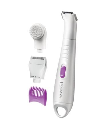 Remington Ultimate Cordless Wet and Dry Bikini Kit for Women with Lady Shaver Adjustable Detail Razor and Exfoliating Brush WPG4035