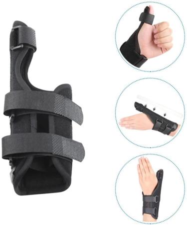 GLEAVI Breathable Wrist Brace - Left Hand Thumb Protector & Splint | Size M (24x9.5x1cm) - Improve Comfort & Support | International Shipping Available - Buy Online on GoSupps.com