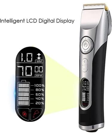 Professional Hair Trimmer & Clipper for Men | Smart LCD Display | Best Electric Shaver for Hair Care & Styling - Buy Online on GoSupps.com