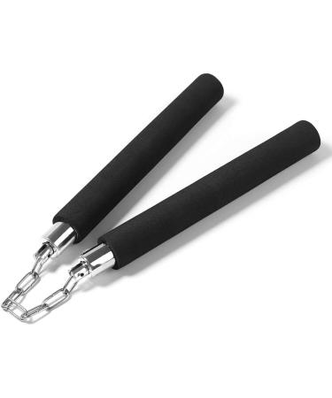 Metal Dragon 77th Safe Foam Nunchucks 4 Pack for Kids Martial Arts - Black, Large - Buy Online on GoSupps.com