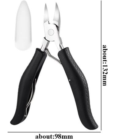 PSGS Nail Clippers Ingrown Toenail Podiatry Correction Nippers Cuticle Cutters Cut Paronychia Pedicure Manicure Hand Foot Care Tool (Color : Wine red) - Buy Online on GoSupps.com