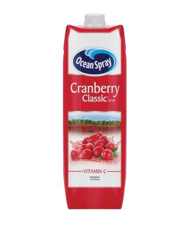 Ocean Spray Ocean Spray Fruit juice (Cranberry) - 12 of 1000 ml. (Total 12000 ml.)