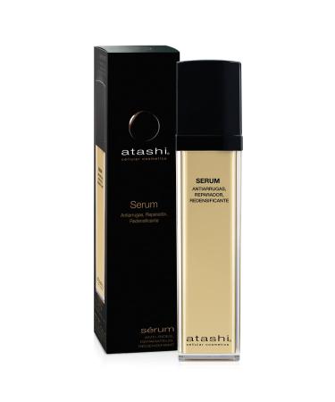 Atashi AntiGrocery AntiWrap Repair Serum Lifting effect Repairs and renew Corrects deep wrinkles and imperfections Stimulates collagen production Gardenia and black pearl 50 ml