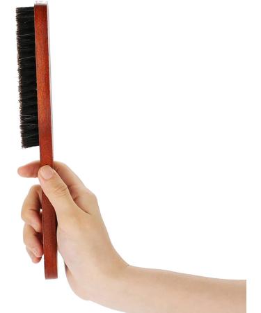 Professional Wild Boar Bristle Beard Brush for Men | Mustache Grooming & Hairdressing Tool - Buy Online on GoSupps.com
