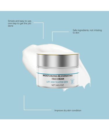 XUQEAYWD Firming Face Cream | 30g Natural Nourishing Face Lotion | Moisturizing Firming Lotion for Women and Men | Daily Care for Travel Morning and Night - Buy Online on GoSupps.com