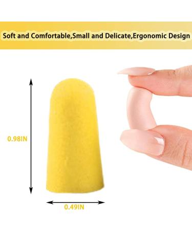 6 Pairs Soft Foam Ear Plugs for Sleeping and Noise Cancelling - Best Earplugs for Hearing Protection and Snoring, Ideal for Shooting Range and Restful Sleep - Buy Online on GoSupps.com