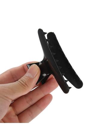 Buy Durable Hair Section Claw Clamps - 12pcs Black Butterfly Clips for Hairdressing | International Shipping Available - Buy Online on GoSupps.com