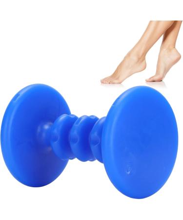 Verdant Touch Foot Massage Roller - Manual Pain Relief & Muscle Relaxer for Elderly | Blue | International Shipping Available - Buy Online on GoSupps.com
