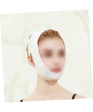 Didiseaon Chin Strap Chin Lift Band Facial Bandage Lifting Slimming Belt Face Lifting Band Face Lifting Belt Bandage Waist Tightener Tape Lift V Line Face Bandage - Buy Online on GoSupps.com