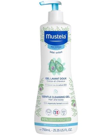 Mustela Bebe Gentle Cleansing Gel 750ml - One Size | Baby Bath and Body Care - Buy Online on GoSupps.com