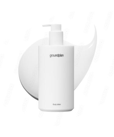 groundplan Body Lotion 16.9 fl oz Lightweight Moisturizing Lotion with Olive Oil, Soothing Texture for Sensitive Skin, Daily Use for Whole Family, Vegan & Gentle Formula