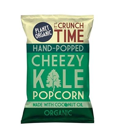 6x Planet Popcorn Organic Kale Cheezy 20G