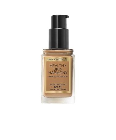 Max Factor Healthy Skin Harmony Foundation SPF 2 79 Honey Beige 3 ml Beige miel 30 ml (Lot de 1)