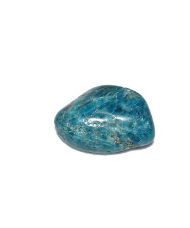Balance Blue Apatite Tumbled Stone One Natural Quartz Reiki Crystal Lucky Stone Crystal Home Goods