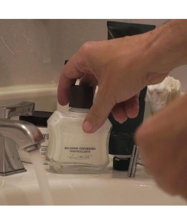 Proraso Men's After Shave Balm - 3.4 Fl Oz Refreshing Moisturizer with Menthol and Eucalyptus Oil - Buy Online on GoSupps.com