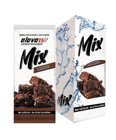 BROWNIE FLAVOR MIX WITHOUT SUGAR. BOX 12 UNITS