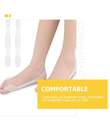 Beavorty Bunion Corrector Set - 4pcs Toe Separators & Protectors for Hallux Valgus, Hammer Toe, and Big Toe Joint - Transparent Thumb Splint Included - Buy Online on GoSupps.com