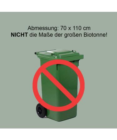 Zuras 120L Organic Waste Bags - 30 Pcs Compostable & Biodegradable | Tear-Resistant & Waterproof | DIN EN 13432 Certified - Buy Online on GoSupps.com