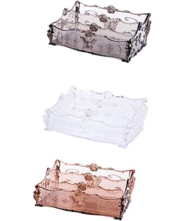 Zerodeko Box Clear Makeup Organizer Eyeshadow Organizer Cosmetics Organizer Jewelry Makeup Stand 25.5*17cm Picture 1 - Buy Online on GoSupps.com