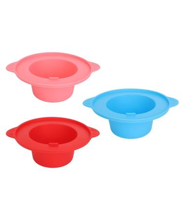 Buy 3-Piece Silicone Wax Melting Bowls for Hair Removal | Non-Stick & Precision Control - Buy Online on GoSupps.com