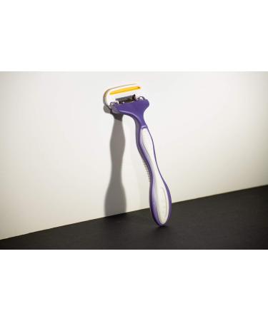 Body Spa Shave 4-Blade Disposable Razors with Coconut Oil Moisture Pad - 4 Count - Buy Online on GoSupps.com