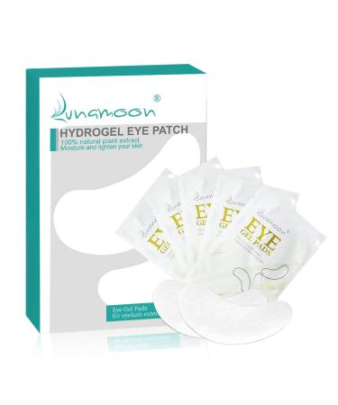 Lunamoon eye pads for eyelash extensions eyelashes pads 100 pair eyelash extension pad eye pads eyelash eyelash extensions patch lint free eye gel patch for eyelash extensions - Buy Online on GoSupps.com