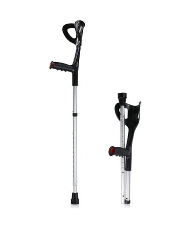 Forearm Crutches - Lightweight Arm Cuff Crutch - Adjustable Ergonomic Heavy Duty for Standard and Tall Adults - Comfortable on Wrist - Molded Non Skid Replaceable Rubber Tips Beautiful Scenery