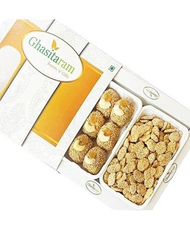 Ghasitaram Gifts Lohri Sweets - Til Laddoo and Gud Revadi Hamper
